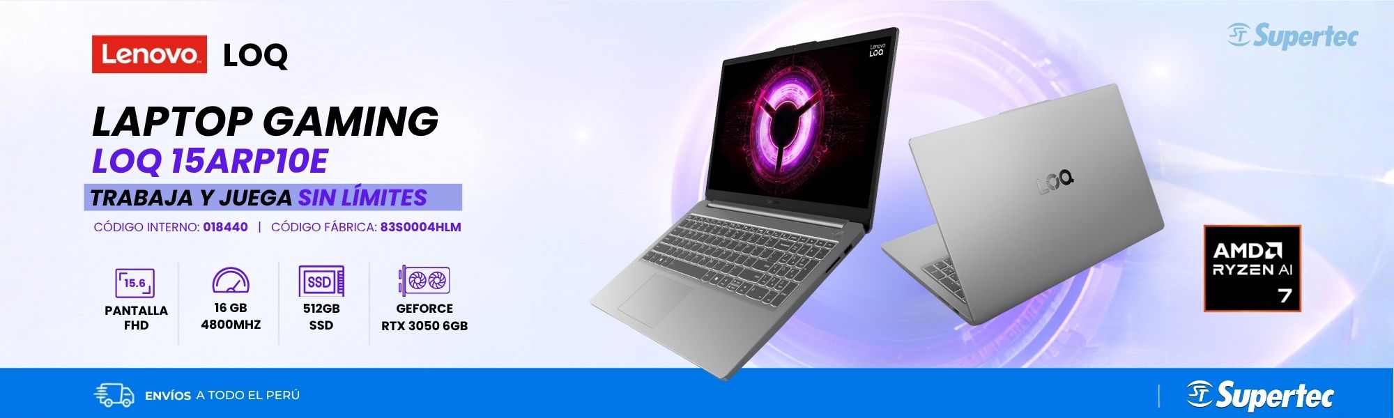 LO MEJOR EN LAPTOPS GAMER EN SUPERTEC